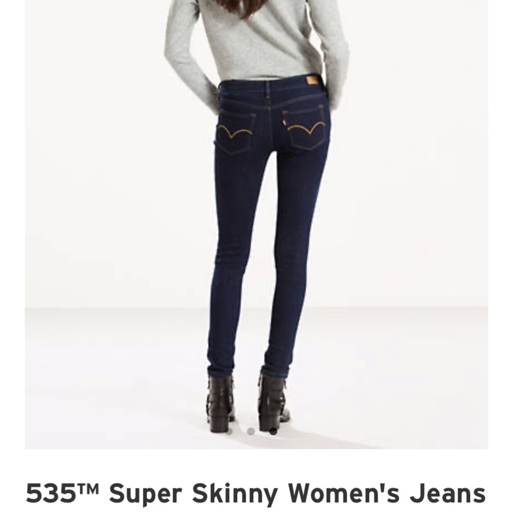 Levi’s 535 skinny jeans